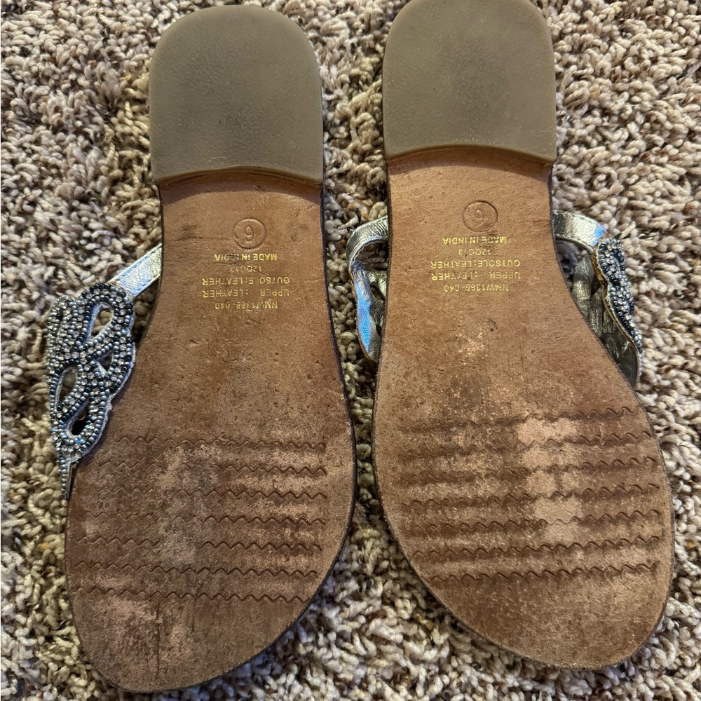 Naughty Monkey Beaded Flip flops (6) - Picture 3 of 3